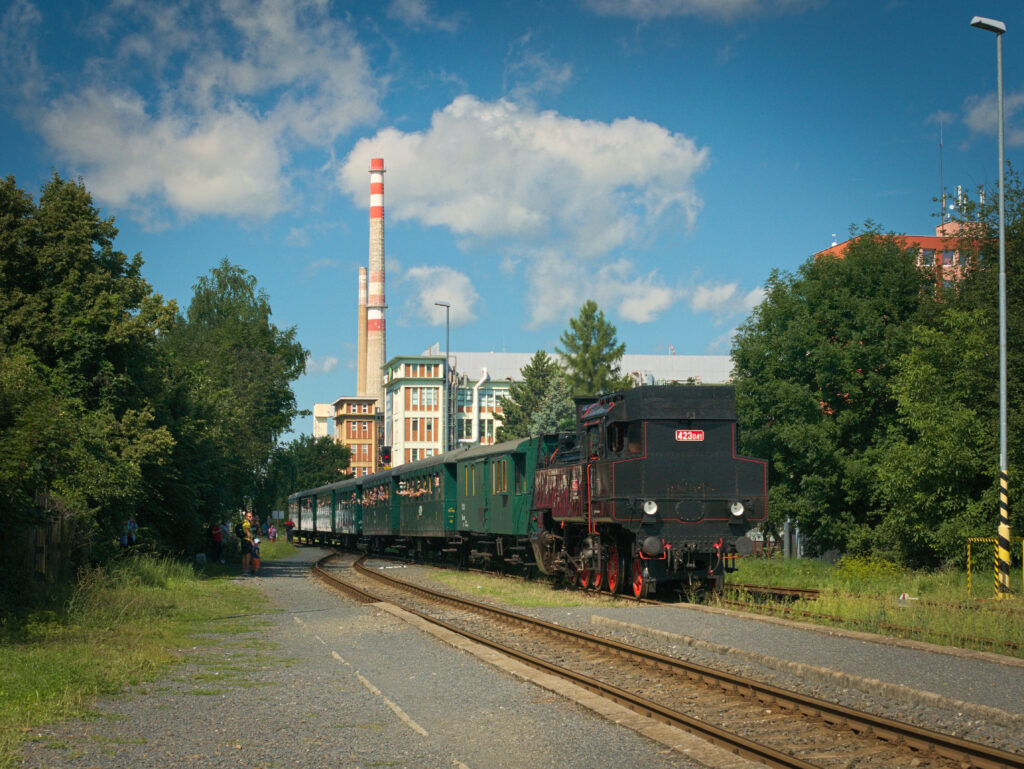 Rožnovské parní léto - historický vlak
